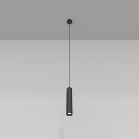 Подвесной светильник 1*GU10 10Вт Черный IP20 Pendant P075PL-01B Technical Maytoni