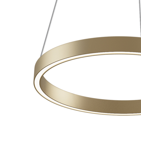 Подвесной светильник LED 24Вт Латунь IP20 Rim MOD058PL-L22BSK Maytoni