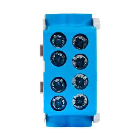 Клемма распределительная КСР с двойным винтом 2x35/2x25 синяя PROxima EKF