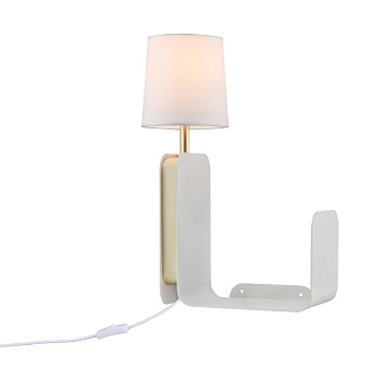 Бра 1*E27 60Вт Белый IP20 Karl MOD618WL-01W Maytoni