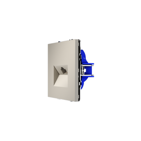 Розетка компьютерная встраиваемая Voltum S70 RJ45 КАТ.6, (кашемир)