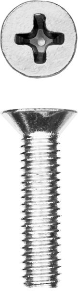 Винт DIN 965, M5 x 20 мм, 10 шт, кл. пр. 4.8, оцинкованный, ЗУБР Винт DIN 965, M5 x 20 мм, 10 шт, кл. пр. 4.8, оцинкованный, ЗУБР