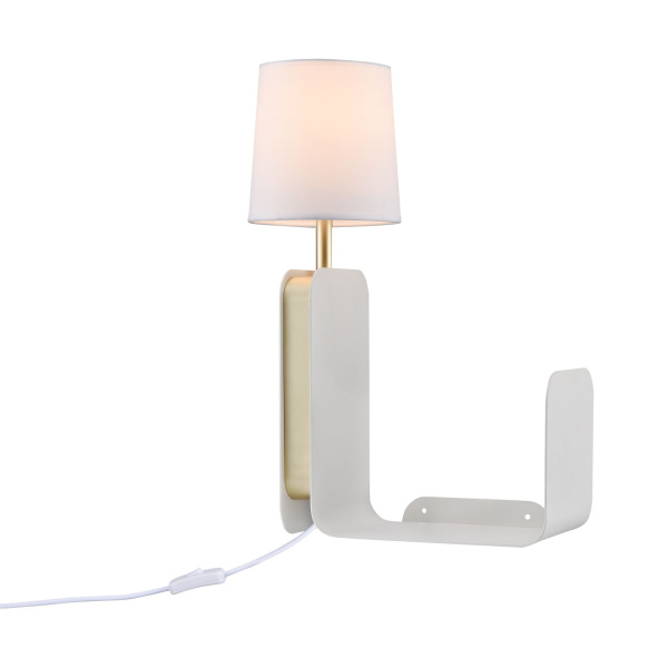 Бра 1*E27 60Вт Белый IP20 Karl MOD618WL-01W Maytoni