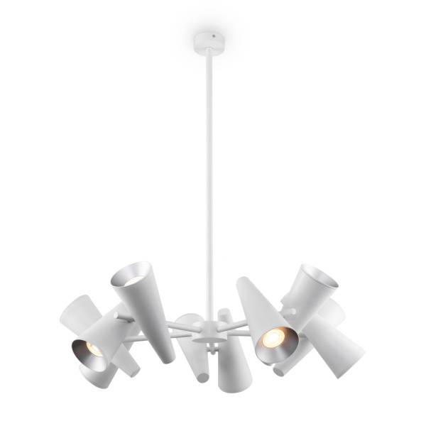 Подвесной светильник 10*GU10 50Вт Белый IP20 Giro MOD095PL-10W Maytoni