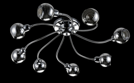 Потолочный светильник 8*E14 40Вт Хром IP20 Cosmo FR5102-CL-08-CH Freya