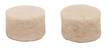 Круг фетровый, d 12x8мм, 2шт ЗУБР