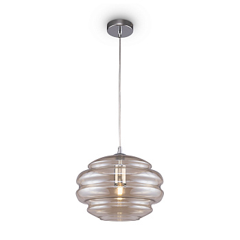 Подвесной светильник 1*E27 60Вт Хром IP20 Ruche P079PL-01CG Maytoni