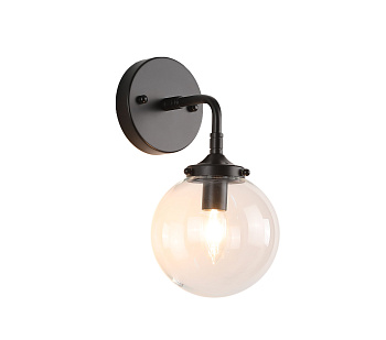Светильник настенный LAMPADY ZRS.79903.1 10Вт E14 IP20 Черный Zortes