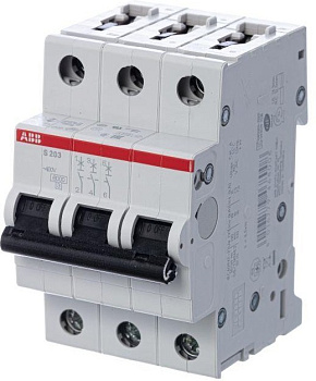 Выключатель автоматический 3П 32А S-203-C