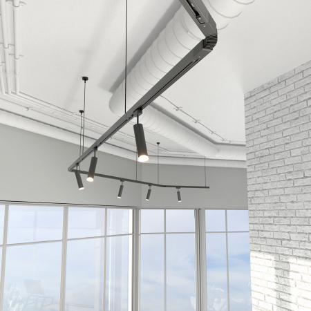 Гибкий коннектор для однофазного шинопровода черный IP20 (a039588) Elektrostandard