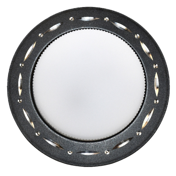 Светильник встраиваемый GCL-GX53-H18-B ЧЕРНЫЙ ОРНАМЕНТ General