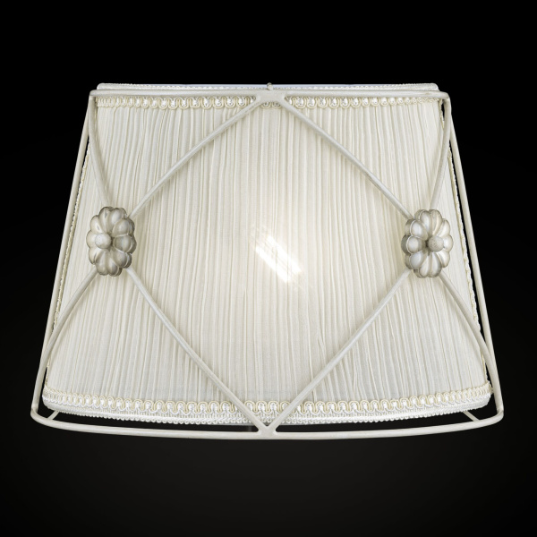 Бра 1*E14 40Вт Жемчужный белый IP20 Lea ARM369-01-G Maytoni