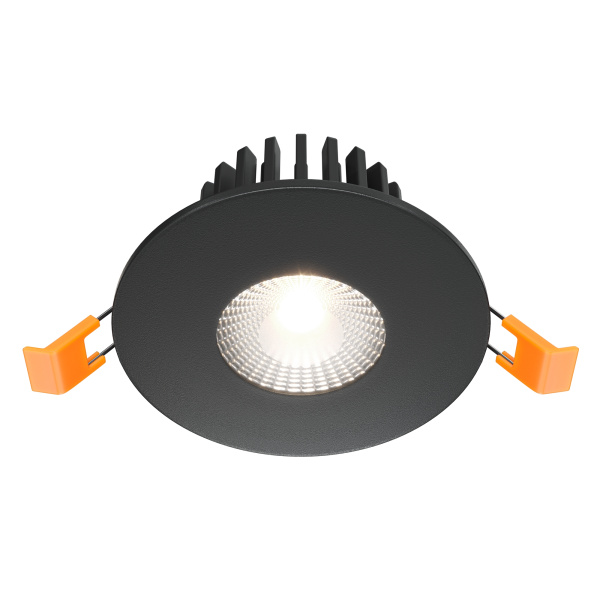 Встраиваемый светильник LED 7Вт Черный IP20 Downlight DL038-2-L7B4K Technical Maytoni