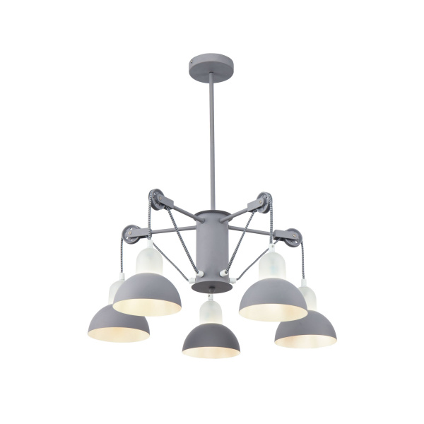 Люстра 5*E27 60Вт Серый IP20 Luisa FR5008PL-05GR Freya