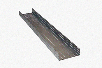 Лоток перфорированный ЛМ 100х65х3000 УХЛ1 без соединителей, оцинкованный лист S1,5