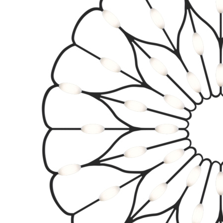 Подвесной светильник 48Вт 3000K Черный IP20 Volare MOD037PL-L48B Technical