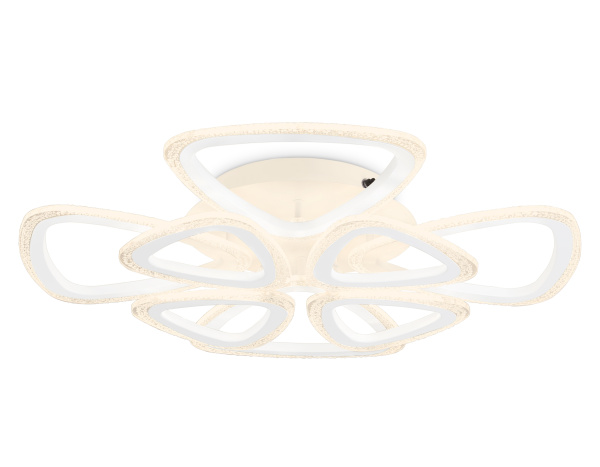 Светильник потолочный светодиодный с пультом FA4515/4+4 WH белый 106W 4200K/3000K/6400K D640*125 (ПДУ ИК) Ambrella Light