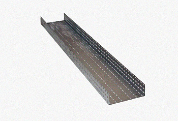 Лоток перфорированный ЛМ 100х80х3000 УТ1,5, оцинкованный лист, S0,7