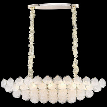 Люстра подвесная Белое золото/Прозрачный E14 12*40Вт WE142.12.303 WERTMARK