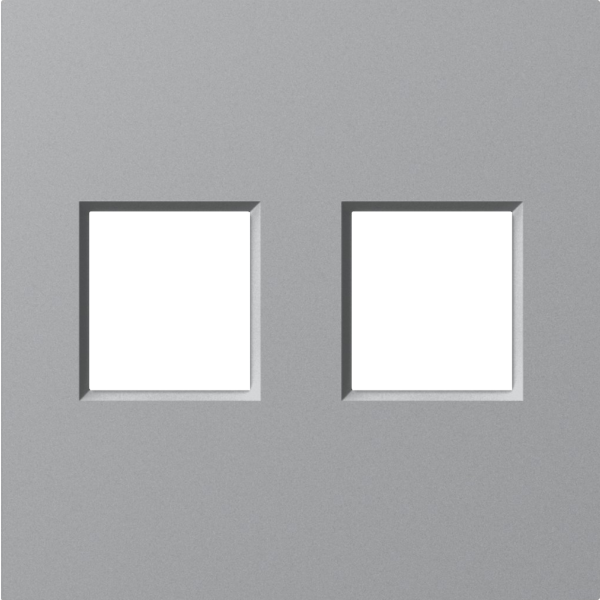 Donel A07 матовый серый накладка 2-я для розеток RJ45,TV,SAT, серия DB