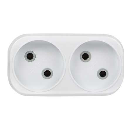 Разветвитель 2 гн, б/з плоский 6А 250B PROxima EKF