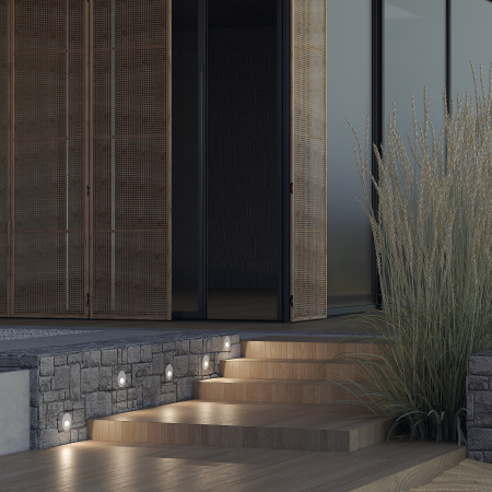 Подсветка для лестниц 3Вт 3000К Белый IP54 Bil O015SL-L3W3K Outdoor Maytoni