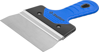 Шпатель "Профессионал" ФАСАДНЫЙ нержавеющий, 2к ручка. 150мм ЗУБР