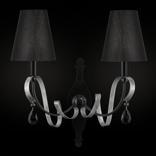 Бра 2*E14 40Вт Черный и Хром IP20 Intreccio ARM010-02-R Maytoni