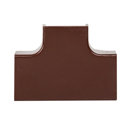 Угол T-образный (16х16) (4 шт) темное дерево EKF-Plast