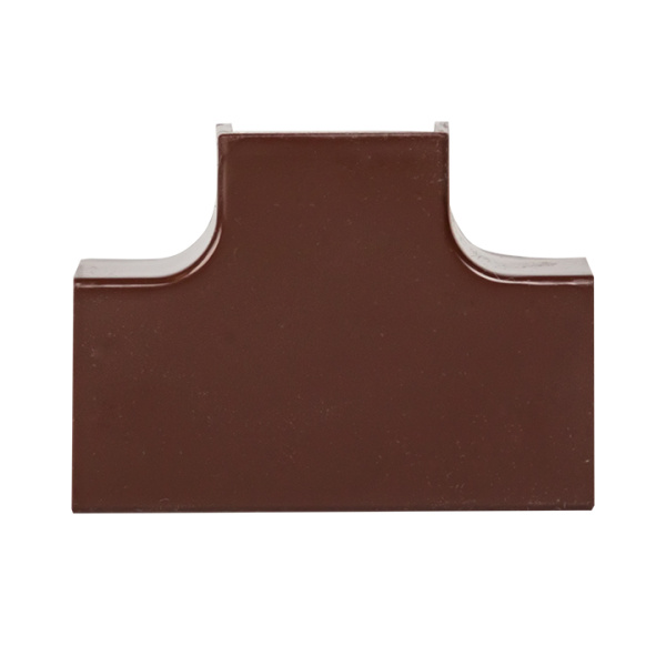 Угол T-образный (16х16) (4 шт) темное дерево EKF-Plast