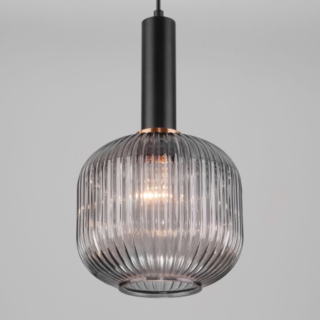 Подвесной светильник 1*E27 40Вт черный IP20 (50182/1 дымчатый) Eurosvet