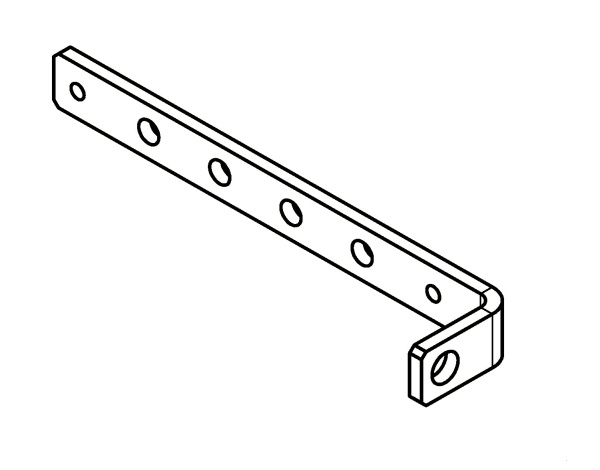 Шина объединения проводников выкатного блока заземления на номинальный ток до 630А DKC