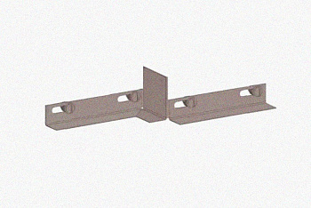 Соединитель-переходник замковый ПУгЛЗ 50х100 УХЛ1, оцинкованный лист, S1,0
