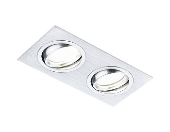 Встраиваемый потолочный точечный светильник A601/2 AL алюминий MR16 Ambrella Light
