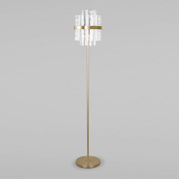 Напольный светильник 4*E14 60Вт латунь IP20 Hollis (01111/4 латунь) Bogate's