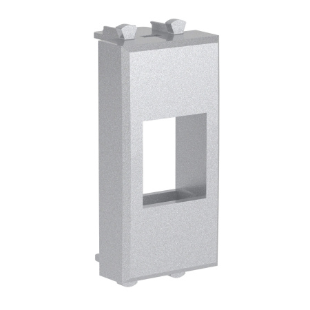 Адаптер без шторки для Keystone, "Avanti", "Закаленная сталь", 1 модуль DKC