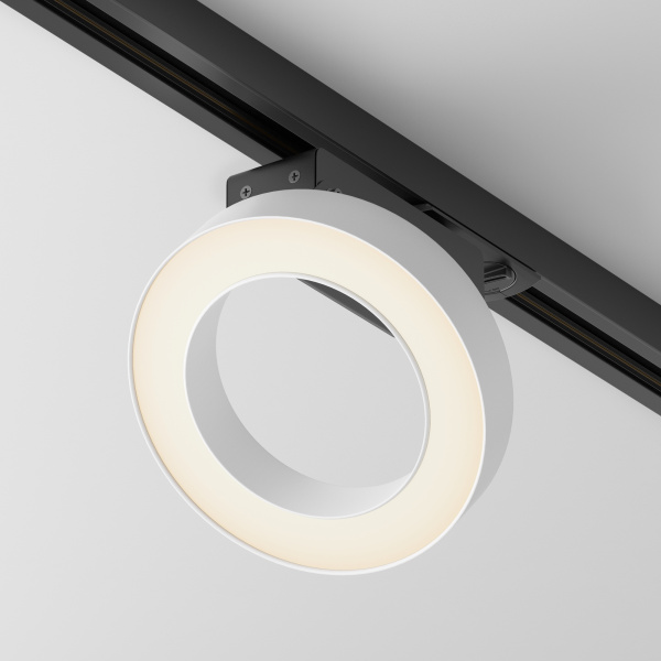 Трековый светильник LED 12Вт Черно-белый IP20 Single phase track system Unity TR044-1-12W3K-W Technical Maytoni