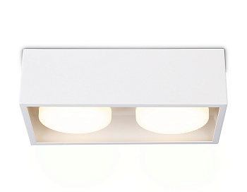 Светильник накладной TN70828/2 WH белый GX53/2 max 12W 200*100*60 Ambrella Light
