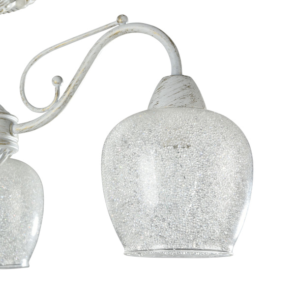 Потолочный светильник 3*E14 60Вт Белый с Золотом IP20 Andri FR2751-PL-03-WG Freya