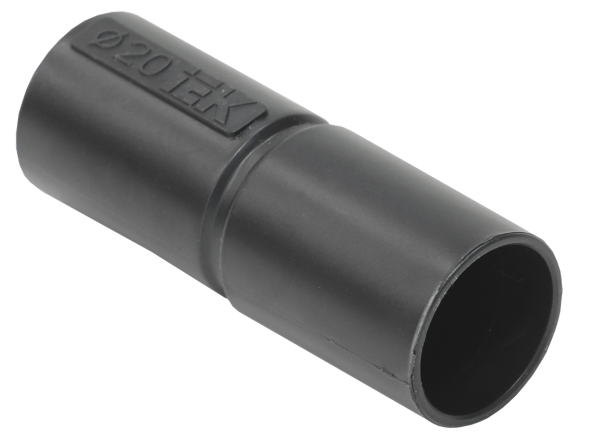 Муфта труба-труба GI20G черная IEK
