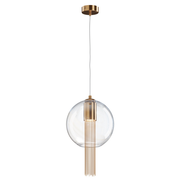 Подвесной светильник 1*GU10 12Вт Бронза IP20 Flusso P095PL-01BZ1 Maytoni