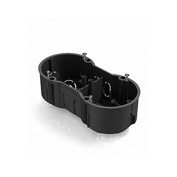 Коробка распаячная для скрытого монтажа в полых стенах D80мм х 40мм (с пластиковыми зажимами) CHINT