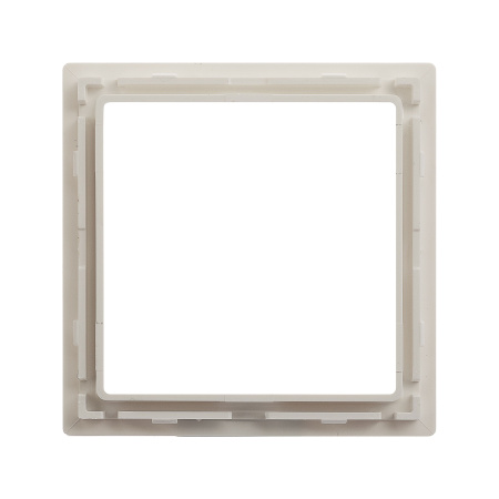 Декоративная вставка для рамок из натуральных материалов Avanti белая, 1 пост (2 мод.) DKC