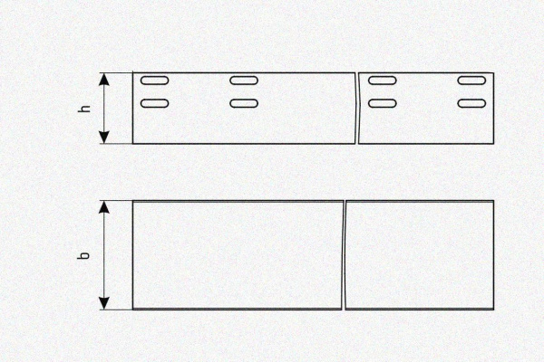 Лоток глухой ЛМГ 50х50х2000 УХЛ1, оцинкованный лист S0,7