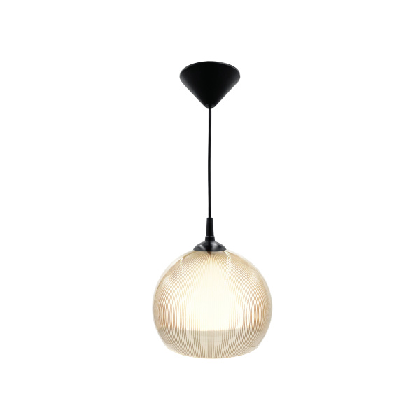 16-61 (НСБ 12-60-258) Светильник декоративный, подвесной, двойной плафон, 230В/50Гц, 1хЕ27, мах60Вт, ø250, ø200 х900мм, IP20, полистирол, з... APEYRON