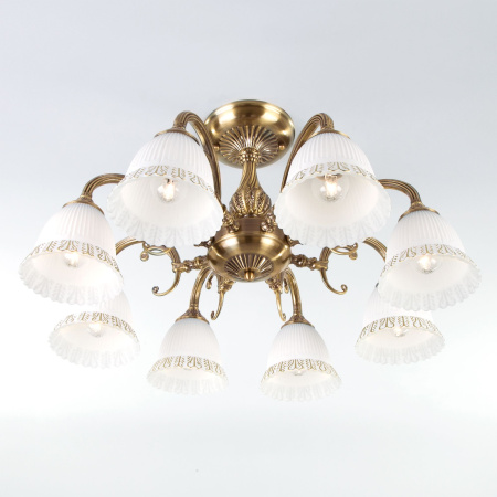 Потолочная люстра 8*E27 60Вт античная бронза IP20 Campina (60107/8 античная бронза) Eurosvet