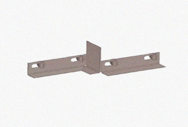 Соединитель-переходник замковый ПУгПЗ 100х80 УТ1,5 (правый), нержавеющая сталь, S0,8