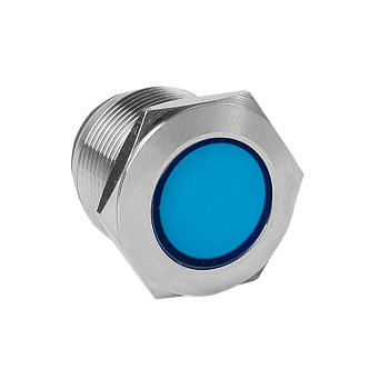 Лампа синяя сигнальная S-Pro67 19 мм 230В PROxima EKF