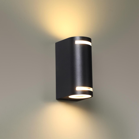 Св-к ландшафтный IP54 GU10 2*15W 220V LANDSCAPE черный NOVOTECH