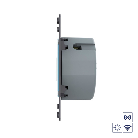 Сенсорный импульсный радиоуправляемый выключатель 1 клавиша (механизм) Livolo